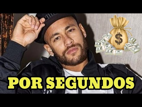 Qual é o salário de Neymar por hora?