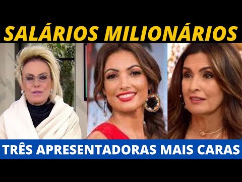 Qual é o salário de Patricia Poeta no Encontro?