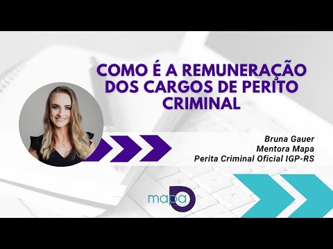 Qual é o salário de um perito criminal?