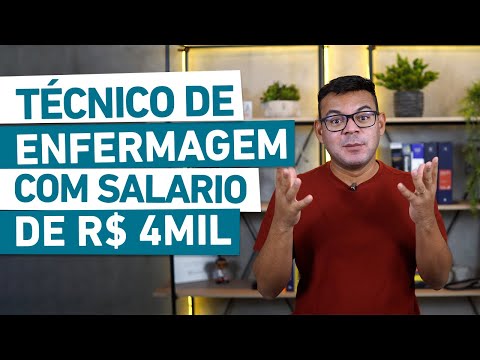 Qual é o salário de um técnico em enfermagem?