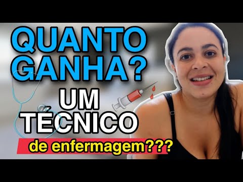 Qual é o salário do técnico de enfermagem?