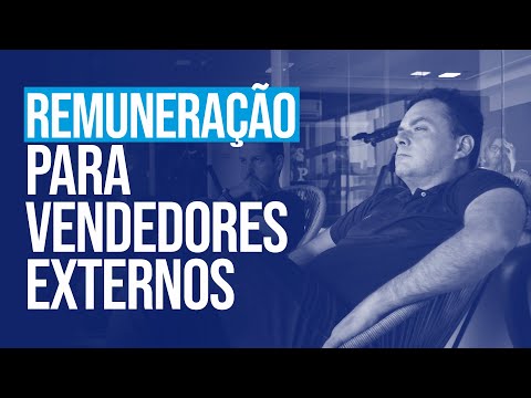 Qual é o salário e a comissão de um vendedor externo?