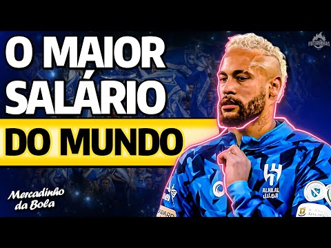 Qual é o salário mensal de Neymar?