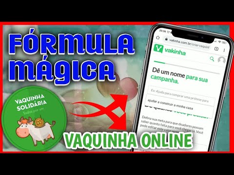 Qual é o saldo da vaquinha online?