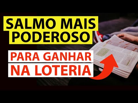 Qual é o Salmo para Ganhar na Loteria 65?