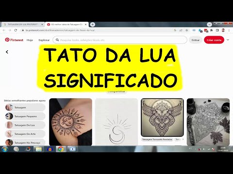 Qual é o significado da tatuagem da lua?