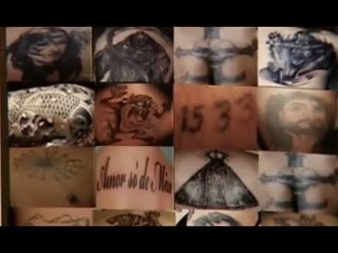 Qual é o significado da tatuagem de aranha e sua relação com o crime?