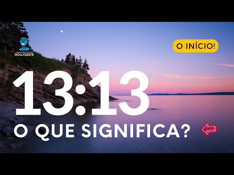 Qual é o significado das horas iguais 13:13 no amor?