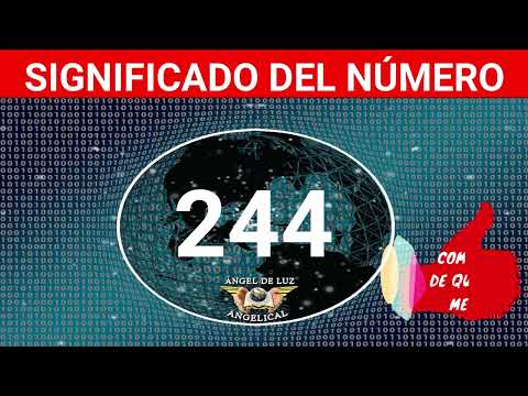 Qual é o significado de 244?