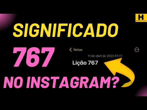 Qual é o significado de 767 no Instagram?