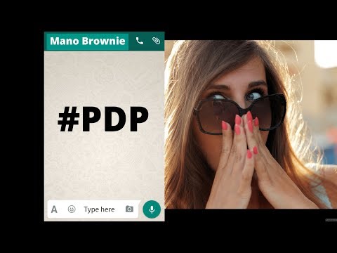 Qual é o significado de PDP no WhatsApp?