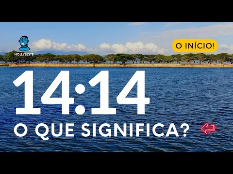 Qual é o significado de ver 14:14 em horas iguais?