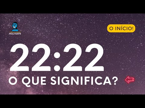 Qual é o significado de ver 2222 em horas iguais?