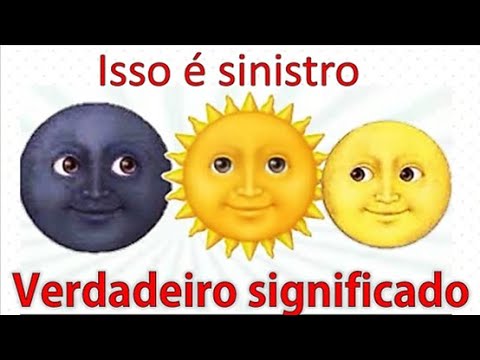 Qual é o significado do emoji 🌚?