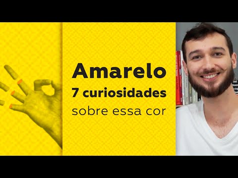 Qual é o significado do fundo amarelo e preto?