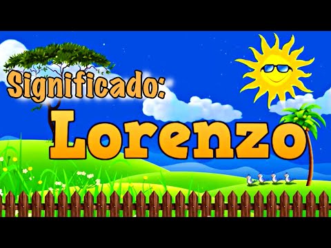 Qual é o significado do nome Lorenzo?