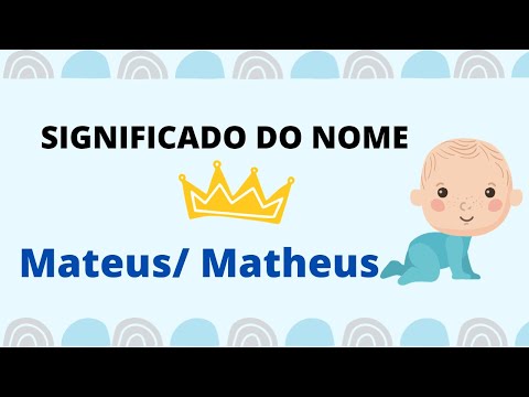 Qual é o significado do nome Mateus?