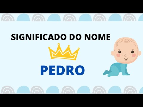 Qual é o significado do nome Pedro?