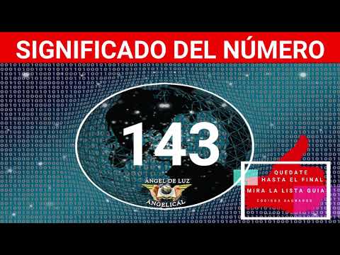 Qual é o significado do número 143?