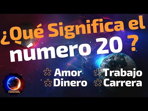 Qual é o significado do número 20 no amor?