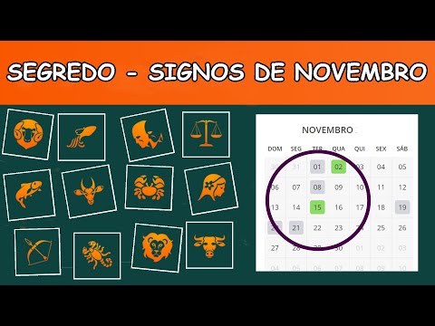 Qual é o signo de quem nasce em 21 de novembro?