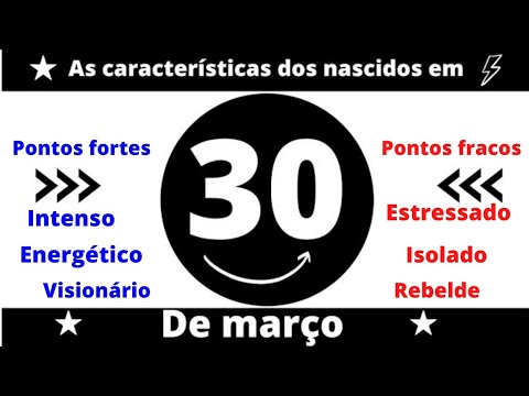 Qual é o signo de quem nasce em 30 de março?