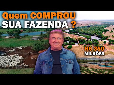 Qual é o tamanho da fazenda de Amado Batista?