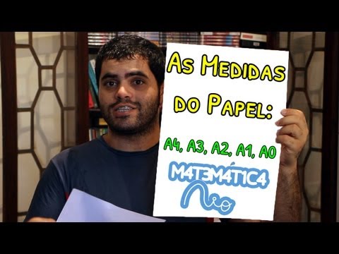 Qual é o tamanho da folha A4?