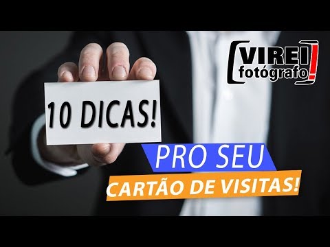 Qual é o tamanho ideal de um cartão de visita?