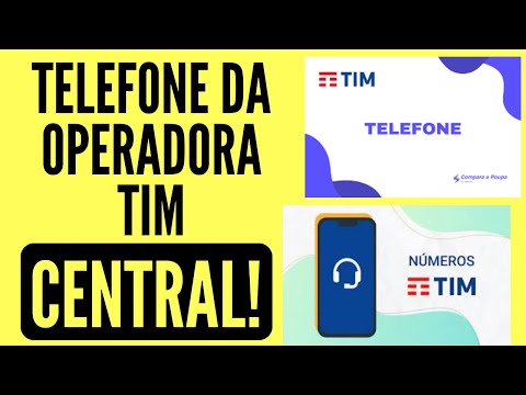 Qual é o telefone da central da TIM?