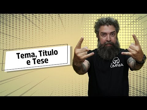 Qual é o tema do texto?