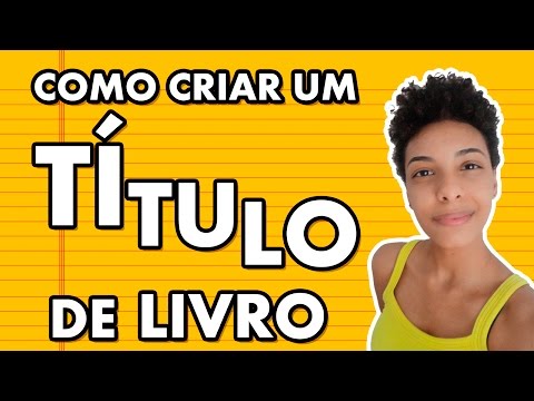 Qual é o título do livro?