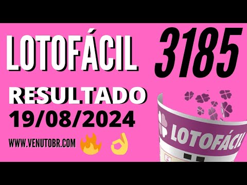 Qual é o último resultado da Lotofácil?