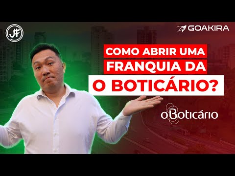 Qual é o valor da franquia do Boticário?