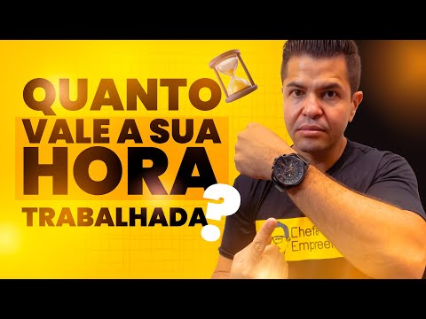 Qual é o valor da hora de trabalho no Brasil?