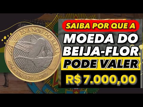 Qual é o valor da moeda de R$ 1 do Beija-Flor em 2025?