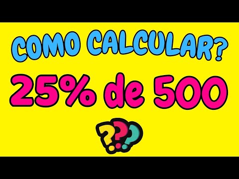 Qual é o valor de 25% de 20% de R$ 500,00?