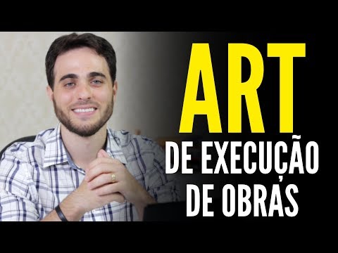 Qual é o valor do art de execução de obra?