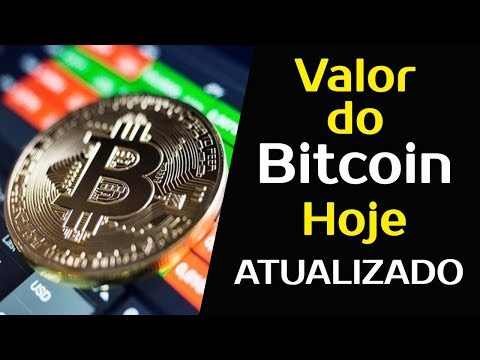 Qual é o valor do Bitcoin em dólar hoje?