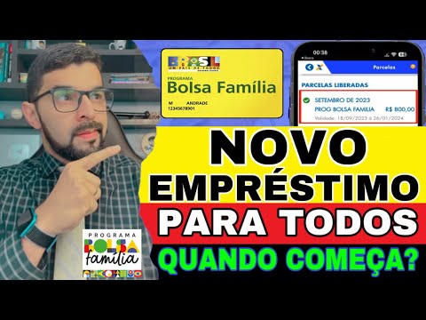 Qual é o valor do empréstimo do Bolsa Família?