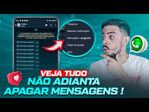 Qual é o WhatsApp que não apaga as mensagens?