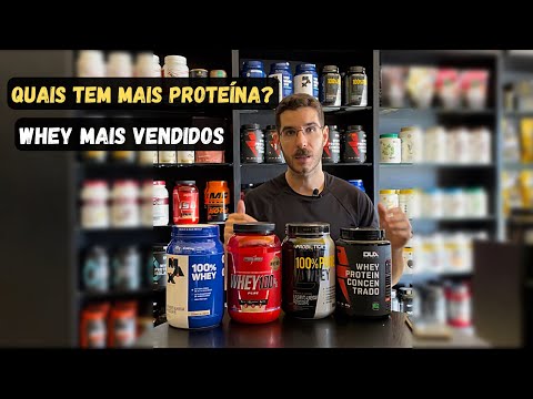 Qual é o whey protein mais vendido?