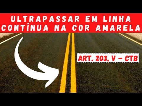 Qual faixa pode ultrapassar?