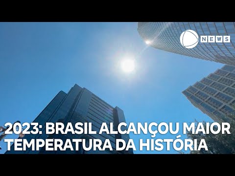 Qual foi a temperatura mais alta já registrada no Brasil?