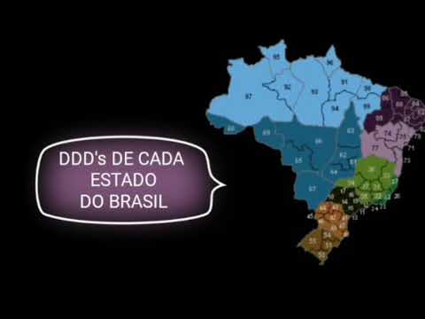 Qual país utiliza o código DDD 62?