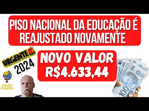 Qual será o piso nacional do magistério em 2025?