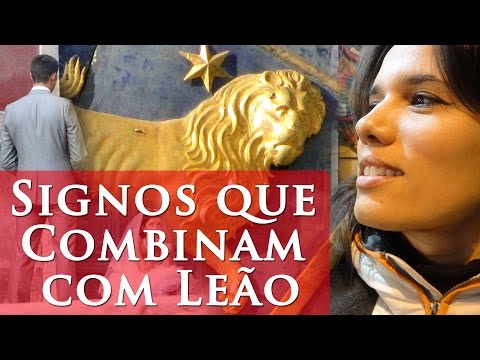 Qual signo combina com Leão?