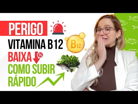 Quando a vitamina B12 é considerada baixa?