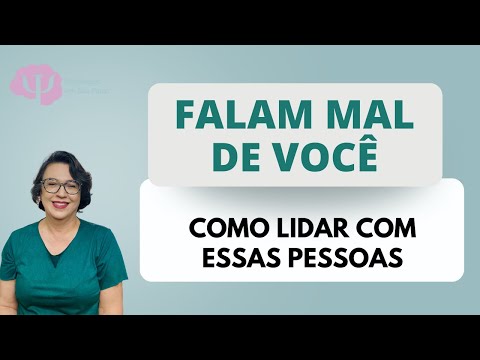 Quando alguém fala mal de você, o que fazer?