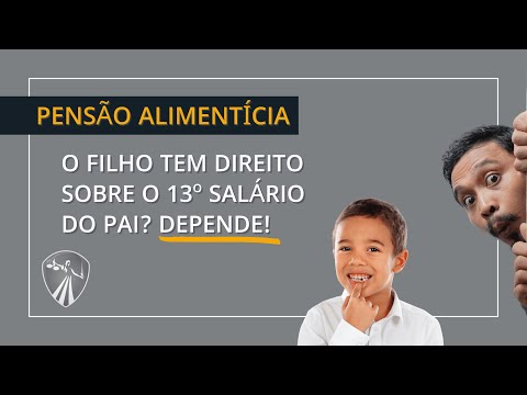 Quando o pai volta das férias, o filho tem direito a receber a pensão normal?